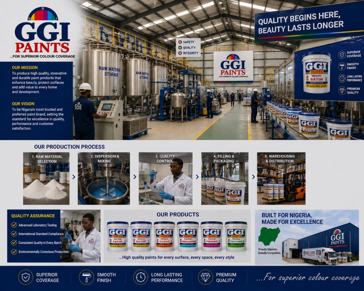GGI Paints Production Facility